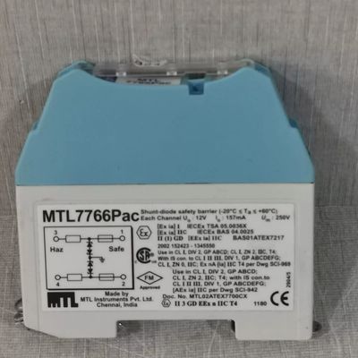 2 Channel EATON MTL7766PAC MTL Safety Barrier For T6 Hazardous Areas