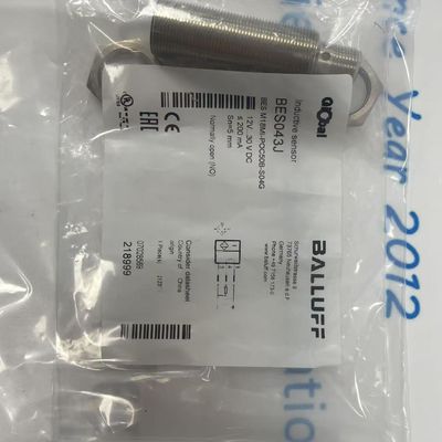 Balluff BES043J M18 Inductive Sensor 4mm Range PNP NO 10-30V DC