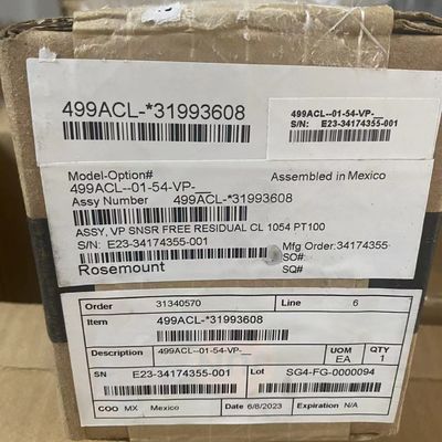 Rosemount 499ACL-01-54-VP Continuous Level Transmitter