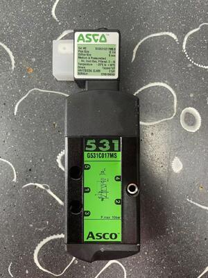 ASCO G531C017MS | 2-Position, 3-Way Steam Solenoid Valve