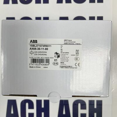 ABB AX65-30-11-80 Servo Motor | Key Specifications & Details