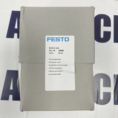 Festo VLO-3-34 Mini Solenoid Valve | 3/2-Way, 12V DC/24V DC Specs