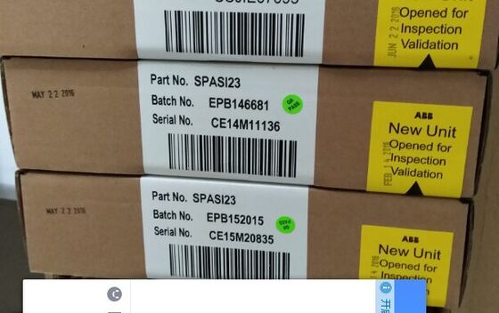 ABB SPASI23 Analog Input Module | 16-Channel, High Precision, 1500V Isolation