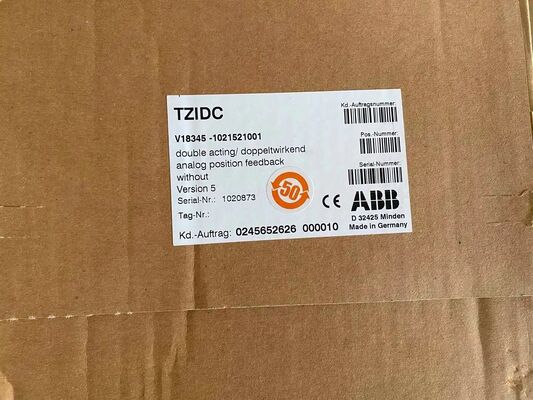 ABB V18345-1021521001 Electro-Pneumatic Positioner | TZIDC with Explosion Protection Specs