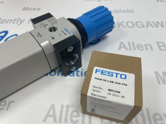 FESTO LFR-D-MIDI Filter Regulator | MIDI Size, D Series, 40μm Filtration Specs