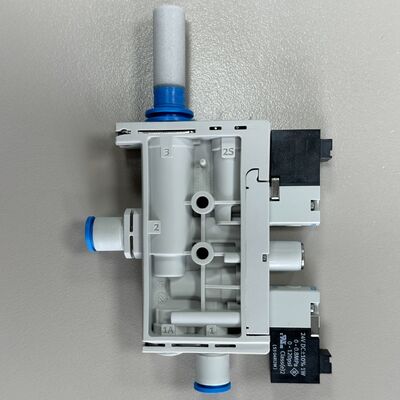 FESTO OVEL-10-L-15-PQ-VQ6-UA-C-A-H3 Vacuum Generator | 10mm Laval Nozzle, 15mm Width, G1/4 Port Specs