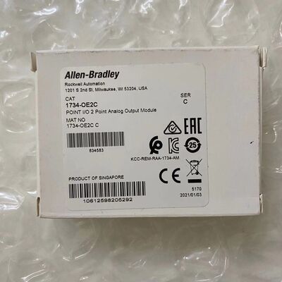 Allen-Bradley 1734-OE2C Point I/O Analog Output Module | 2-Channel, 0-20mA, 12-bit, 24V DC, IP20 Specs