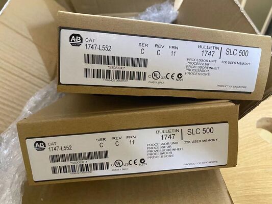Allen-Bradley 1747-L552 SLC 5/05 Processor | 32K Memory, Ethernet, 24V DC, 30 I/O Max Specs