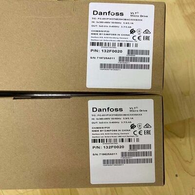 Danfoss FC-051P1K5T4E20H3BXCXXXSXXX VFD | 1.5 kW, 380-480V, 3-Phase, IP20, Built-in EMC