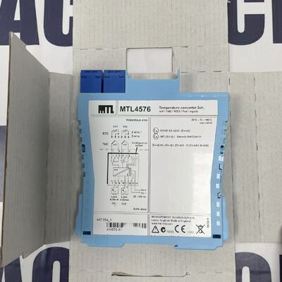 MTL 4576 Digital Input Isolator | 8-Channel, 24V DC, IS, DIN Rail, ATEX/FM/CSA