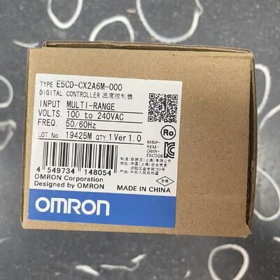 Omron E5CD-CX2A6M-000 Temperature Controller | 48x48mm, PID, Relay Output, K Thermocouple