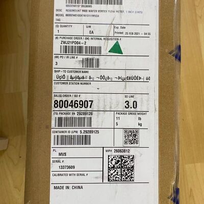 Rosemount 8800DW010SK1N1D1I1M5Q4 Vortex Flow Meter | All-Welded HART Transmitter