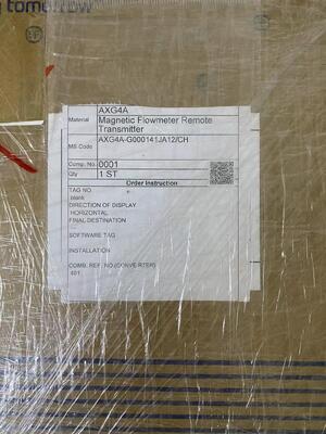 Yokogawa AXG4A-G000141JA12CH Controller | 4-Channel, 1/4 DIN, Universal Input, Relay Output