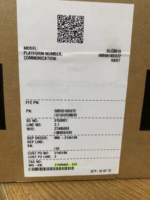 FISHER DLC3010 Level Controller | Ultrasonic, Single Point, 4-20mA+HART, Compact