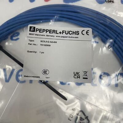 PEPPERL+FUCHS SC3,5-G-N0-6M Sensor | Ultrasonic, 3.5m, 4-20mA, PNP, M18, IP67