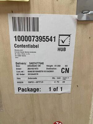 Endress+Hauser FMP51-NF7710 Flow Meter | Electromagnetic, 4-20mA+HART, DN80, IP67, for Liquids