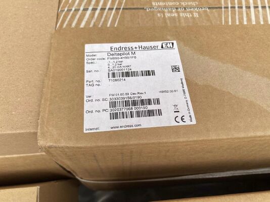 Endress+Hauser FMB50-4H501F0 Flow Meter | Electromagnetic, 4-20mA+HART, DN100, IP67, for Liquids