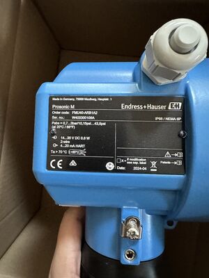 Endress+Hauser FMU40-ARB1A2 Transmitter | Ultrasonic, 4-20mA+HART, 6m, 2" NPT, IP66/68, for Liquids