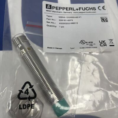 Pepperl+Fuchs NBN4-12GM50-A2-V1 | M12 PNP NO+NC Sensor, 4mm Range