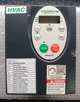 Schneider Electric ATV212HU22N4 | Altivar 212 2.2kW 3HP 380-480V VFD