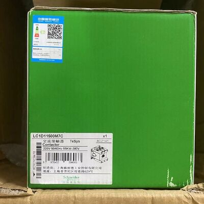 Schneider Electric LC1D11500M7C | TeSys D 3P Contactor 115A 220V AC Coil