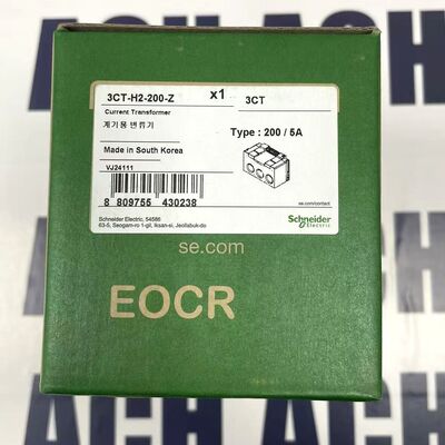 Schneider Electric 3CT-H2-200-Z | 200/5A EOCR CT for Motor Protection