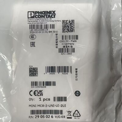 Phoenix Contact MINI MCR-2-UNI-UI-2UI | 2-Channel Analog Isolator, 24V DC