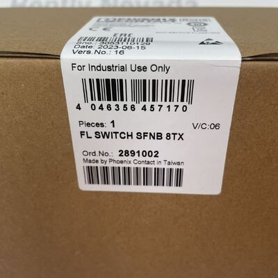 Phoenix Contact FL SWITCH SFNB 8TX | 8-Port Unmanaged Industrial Ethernet Switch