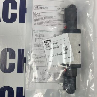 Parker P2LAZ511EENDCB49 | 5/2 Single Solenoid Valve, 24V DC, ISO 5599/1