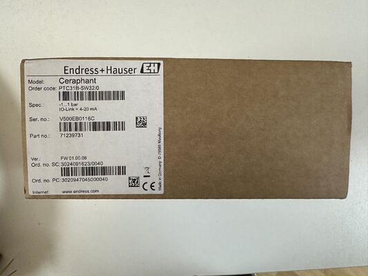 Endress+Hauser PTC31B-5W320 | Ceraphant Pressure Switch with IO-Link