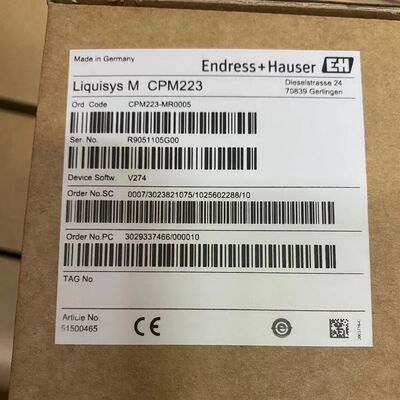 Endress+Hauser CPM223-MR0005 | Liquisys M pH/ORP Transmitter, 2x 4-20mA, 100-230V AC