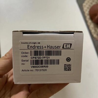 Endress+Hauser CPS72D-7PT21 | Memosens pH/ORP Electrode, Low Ionic Strength, Pg 13.5