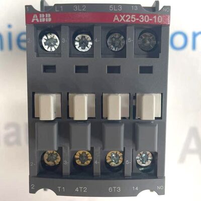 ABB AX25-30-10-80 | 25A 3-Pole AC Contactor, 220-230V AC Coil, 1NO Aux