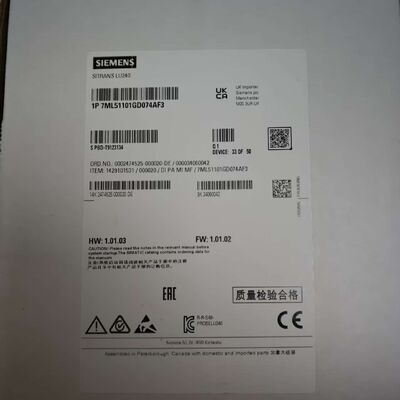 7ML5110-1GD07-4AF3 | Sitrans LUT420 Ultrasonic Level Controller, 2-Relay, 4–20mA, HART, NEMA 4X