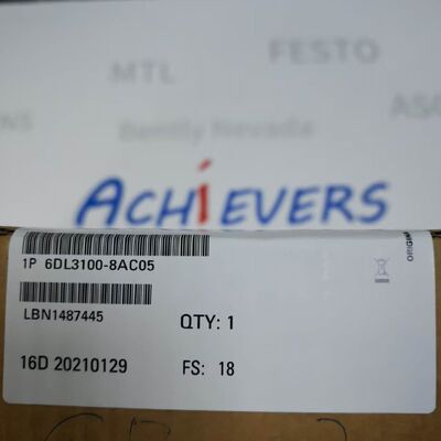 6DL3100-8AC05 | SIMATIC S5-115U CPU 943, 48 KB Work Mem., 2× PG/OP IF, 2× S5 Bus, 24V DC