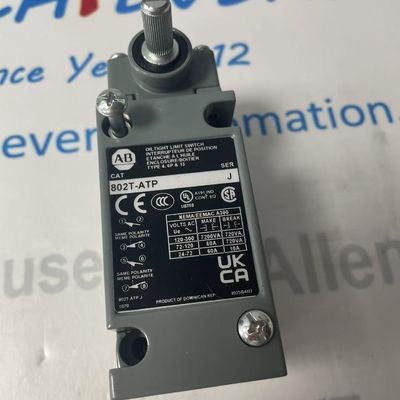 20A 600V AC DC Allen Bradley 802T-ATP 2 Position Selector Switch