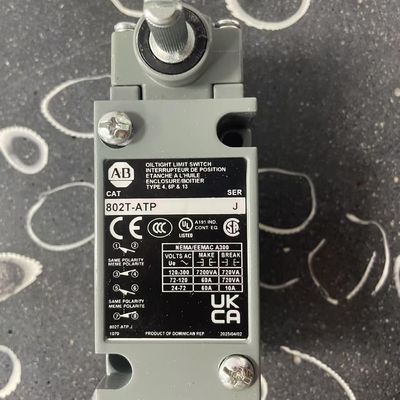 20A 600V AC DC Allen Bradley 802T-ATP 2 Position Selector Switch