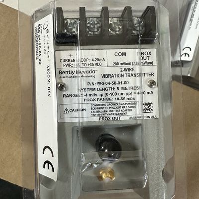 Bently 990 Vibration Transmitter 4-20mA Output DIN Rail Mount