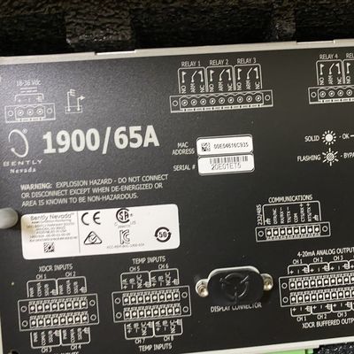 Bently Nevada 1900/65A Equipment Monitor with 6 Relay Outputs 5A