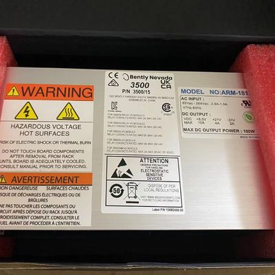 3500/15 Proximity Probe System 0-500 Mils Range Bently Nevada