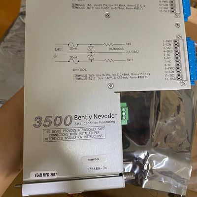 Bently Nevada 3500/40M Vibration Module 24VDC -30°C to +65°C