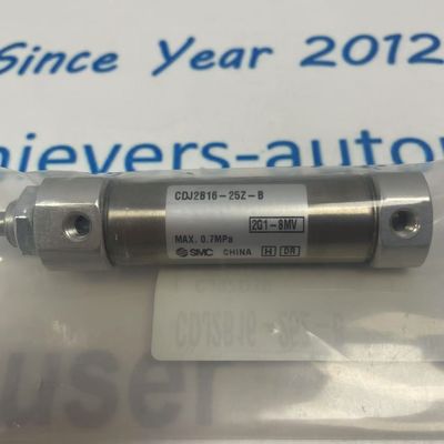 CDJ2B16-25Z-B SMC Instruments 16mm Bore 25mm Stroke Pneumatic Cylinder
