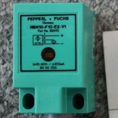 M12 NBN10-F10-E2-V1 Pepperl Fuchs Safety Barrier PNP 3 Wire 10mm Non Flush Proximity Sensor