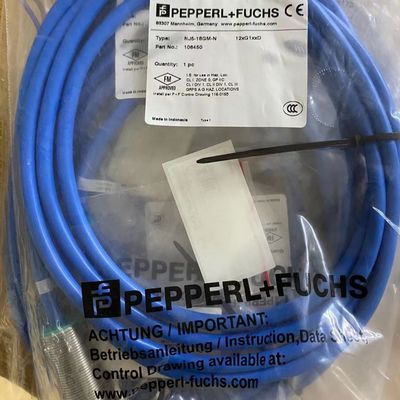 NJ5-18GM-N | Pepperl+Fuchs | 18mm Inductive Sensor, NPN NO, 3-Wire