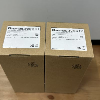 Pepperl+Fuchs Ultrasonic Sensor with IP67/IP69K Rating High Noise Immunity and Integrated Temperature Compensation