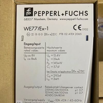 Pepperl+Fuchs WE77/Ex-1 230V AC Inductive Proximity Switch | Explosion-Proof
