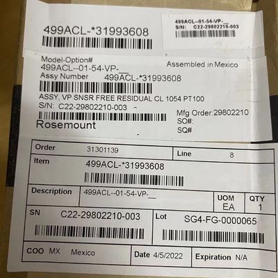 Rosemount 499ACL Continuous Liquid Level System | Emerson US