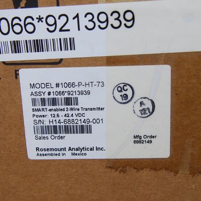Rosemount 1066-P-HT-73 Flush Mount Pressure Transmitter