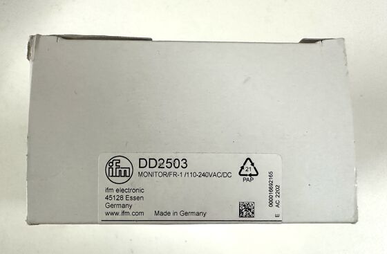 IFM DD2503 Speed Monitor | Technical Specifications & Product Details