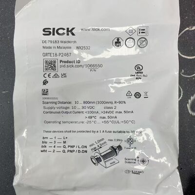 SICK GRTE18-P2467 Safety Light Curtain – Protective Field Height 2467mm, Type 4